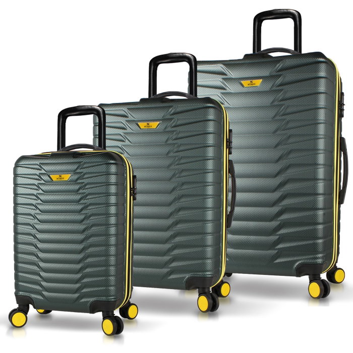 Zoozie Bags Juego de maletas de 3 piezas Caqui Zoozie Bags Juego de maletas de 3 piezas Caqui